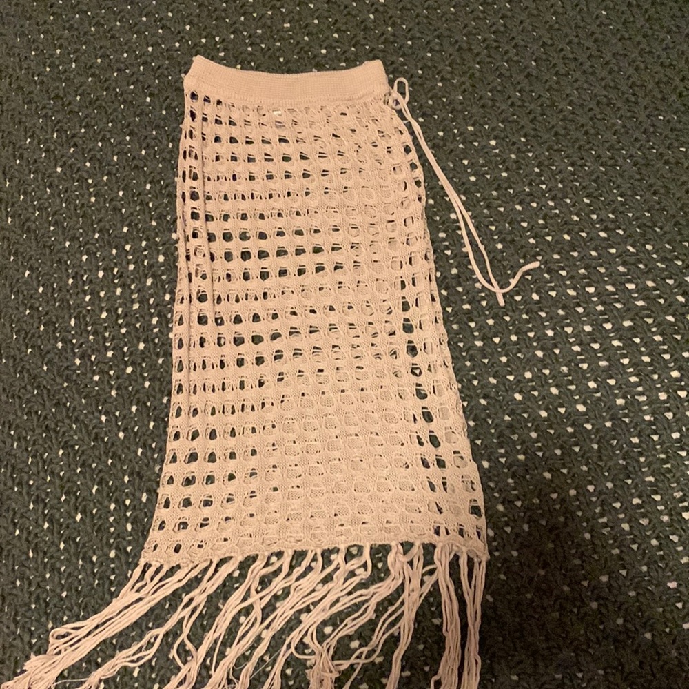Sexy mesh beach skirt for festivals